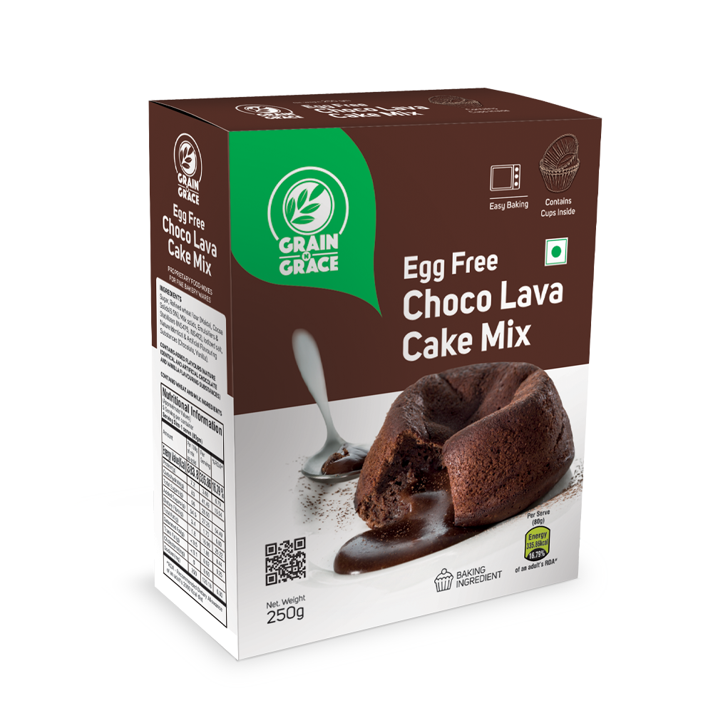 Egg Free Choco Lava cake Mix 250g